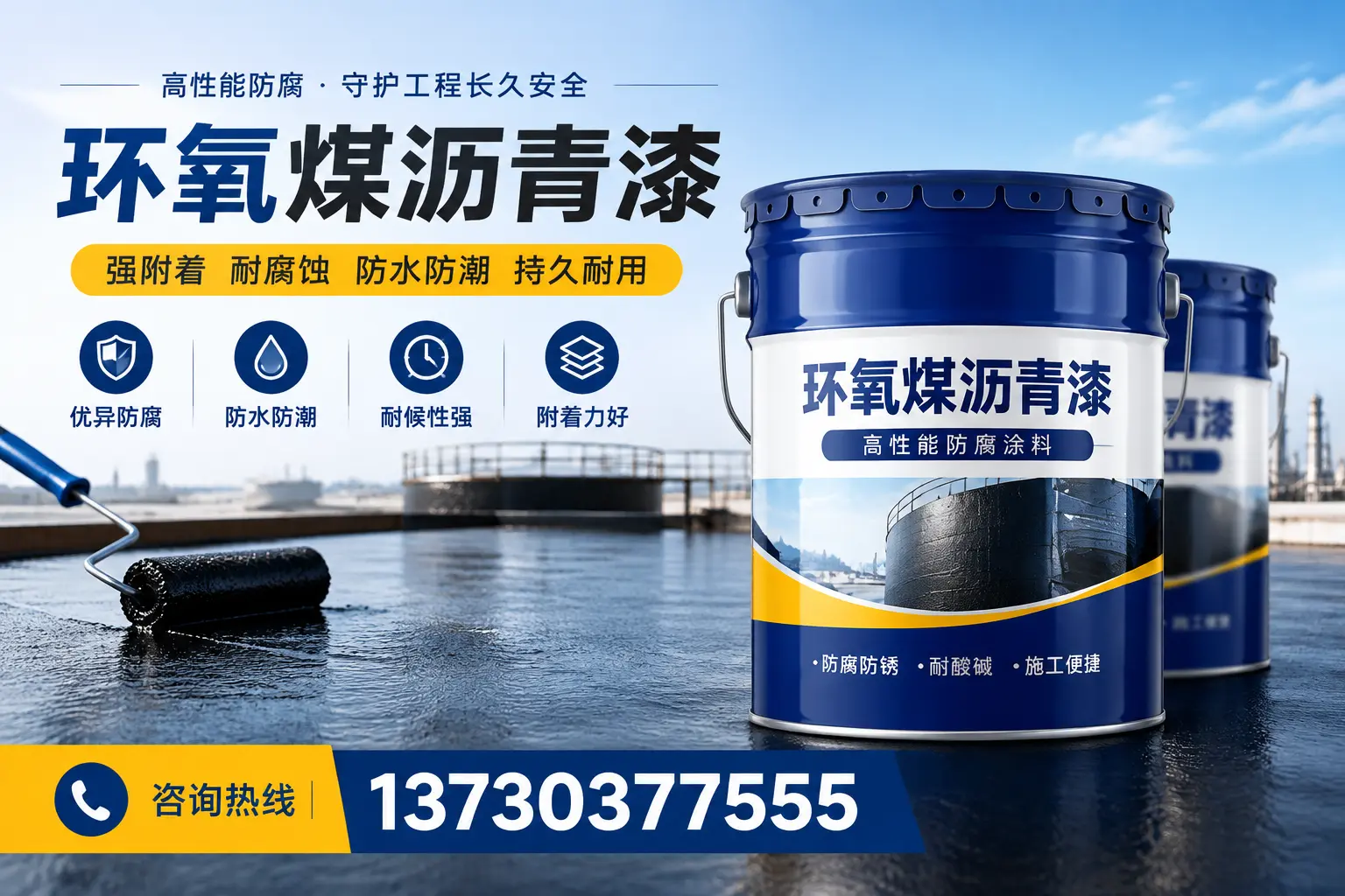 如何判断环氧煤沥青漆的质量?五家渠消费者指南